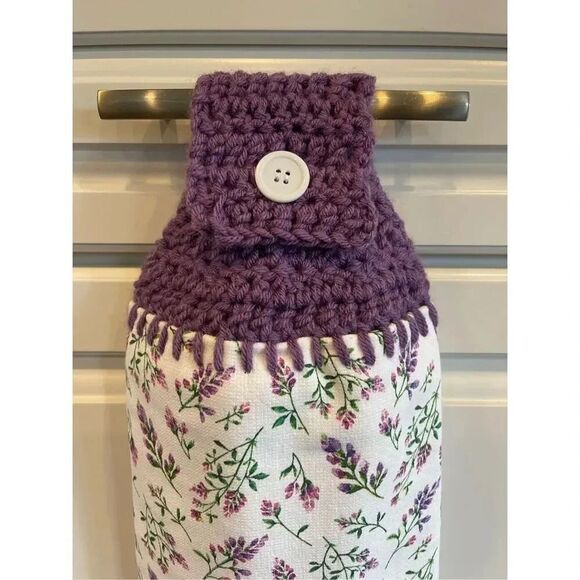 Crochet Top Kitchen Towel- Easter - Picture 2 of 3